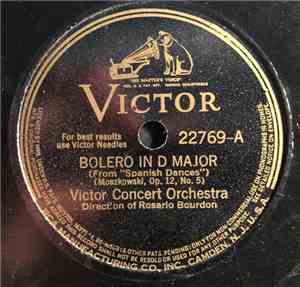 Victor Concert Orchestra - Bolero In D Major