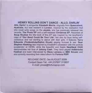 Allo, Darlin' - Henry Rollins Don't Dance