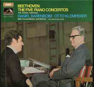 Beethoven : Daniel Barenboim with Otto Klemperer conducting New Philharmoni ...