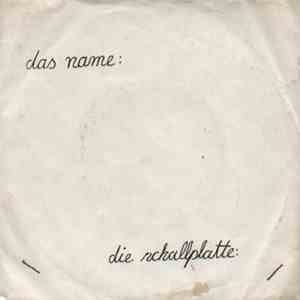 Das Name - Die Name-Schallplatte