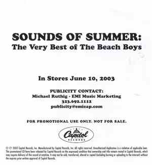 The Beach Boys - Sounds Of Summer - The Very Best Of