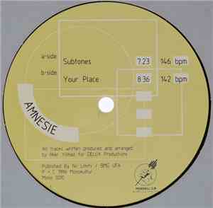 Amnesie - Subtones / Your Place
