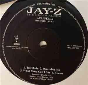 Jay-Z - The Black Album (Acappella)