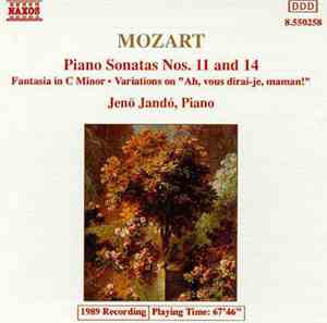 Mozart, Jenö Jandó - Piano Sonatas Nos. 11 And 14
