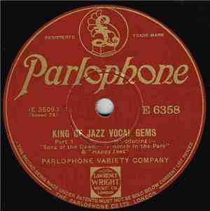 Parlophone Variety Company - King Of Jazz Vocal Gems