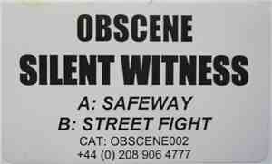 Silent Witness - Safeway / Streetlight