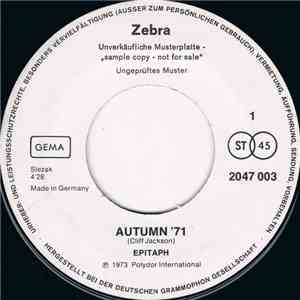 Epitaph  - Autumn '71