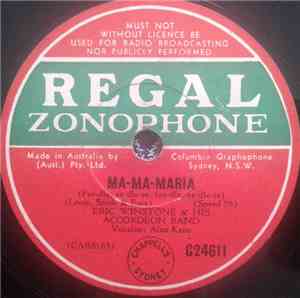 Eric Winstone & His Accordion Band - Ma-Ma Maria / Yours
