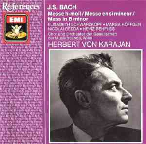 J. S. Bach / Elisabeth Schwarzkopf, Marga Höffgen, Nicolai Gedda, Heinz Reh ...