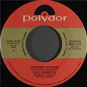 Lou Christie - Lightnin' Strikes / Rhapsody In The Rain