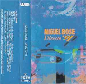 Miguel Bosé - Directo '91