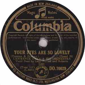 Lawrence Welk & His Orchestra - Your Eyes Are So Lovely / Oh, Happy Day