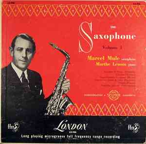 Marcel Mule - The Saxophone, Volume 1