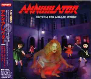 Annihilator  - Criteria For A Black Widow