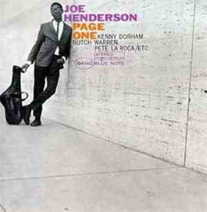 Joe Henderson - Page One