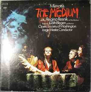 Menotti, Regina Resnik, Judith Blegen, Opera Society of Washington, Jorge M ...