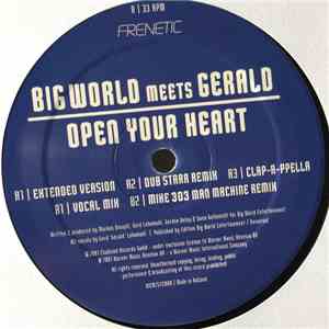 Big World Meets Gerald - Open Your Heart