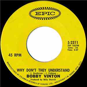 Bobby Vinton - Why Don't They Understand / No Arms Can Ever Hold You