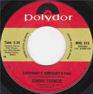 Connie Francis - Everybody's Somebody's Fool