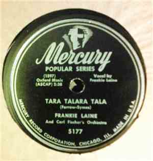 Frankie Laine - Tara Talara Tala / Old Fashioned Love