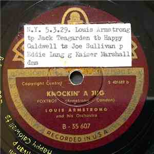 Louis Armstrong And His Orchestra - Knockin' A Jug / Lazy River