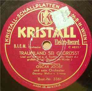 Oscar Joost Und Sein Orchester - Traumland Sei Gegrüßt / Bella Venezia