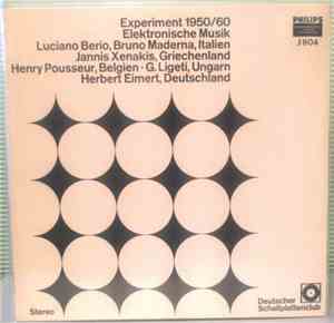 Various - Experiment 1950/60 - Elektronische Musik