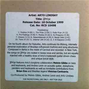 Arto Lindsay - Prize