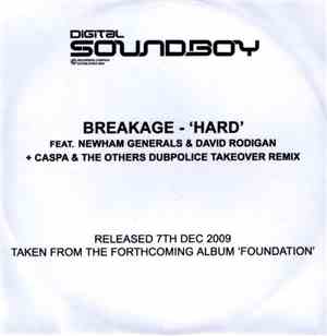 Breakage Featuring Newham Generals & David Rodigan - Hard
