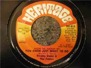 Freddy Dame & The Fables - (Kissin' Me, Huggin' Me) You Knew Just What To D ...