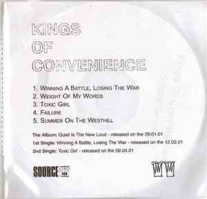 Kings Of Convenience - 5 Track Sampler
