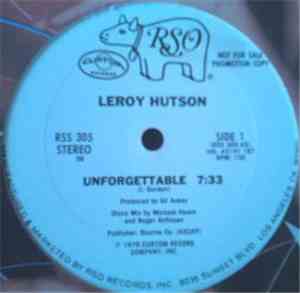 Leroy Hutson - Unforgettable