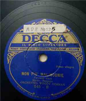 Orchestra Woody Herman - Malinconie Della Casbah (Casbah Blues) / Non Più M ...