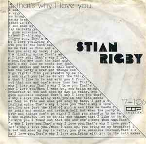 Stian Rigby - That's Why I Love You