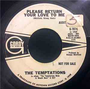 The Temptations -  Please Return Your Love To Me