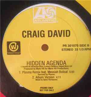 Craig David - Hidden Agenda (Remixes)