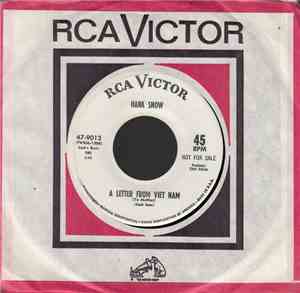 Hank Snow - Hula Love / A Letter From Viet Nam (To Mother)