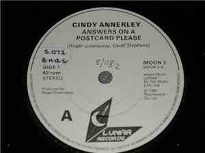 Cindy Annerley - Answers On A Postcard Please