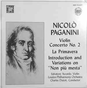 Niccolò Paganini - Salvatore Accardo - London Philharmonic Orchestra · Char ...