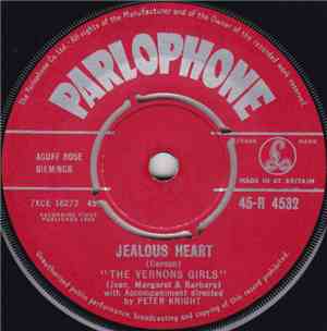 The Vernons Girls - Jealous Heart / Now Is The Month Of Maying