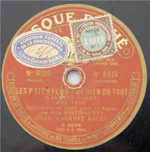 Laurent Halet Orchestra - Les P'tit's Femm's De Rien Du Tout / Billets Doux