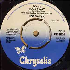 Leo Sayer - Raining In My Heart