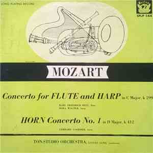 Mozart / The Tonstudio Orchestra, Stuttgart, Gustav Lund  - Concerto For Fl ...