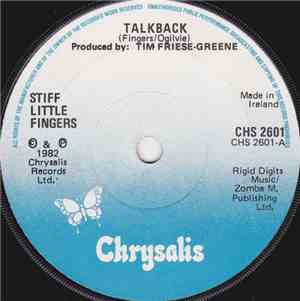 Stiff Little Fingers - Talk Back