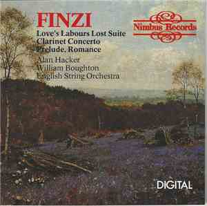 Finzi - William Boughton, English String Orchestra, Alan Hacker - Suite Fro ...