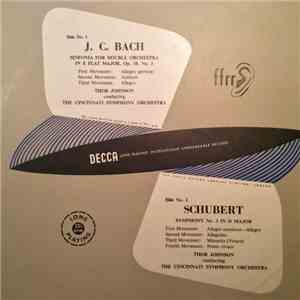 Johann Christian Bach, Franz Schubert, Thor Johnson, Cincinnati Symphony Or ...