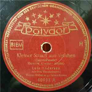 Lale Andersen Mit Dem Werner-Septett - Kleiner Strauß Aus Veilchen / Alte L ...