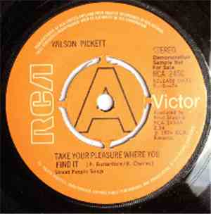 Wilson Pickett - Take Your Pleasure Where You Find It