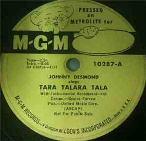 Johnny Desmond - Tara Talara Tala / Before Long