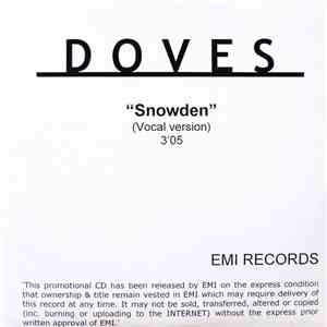 Doves - Snowden (Vocal Version)
